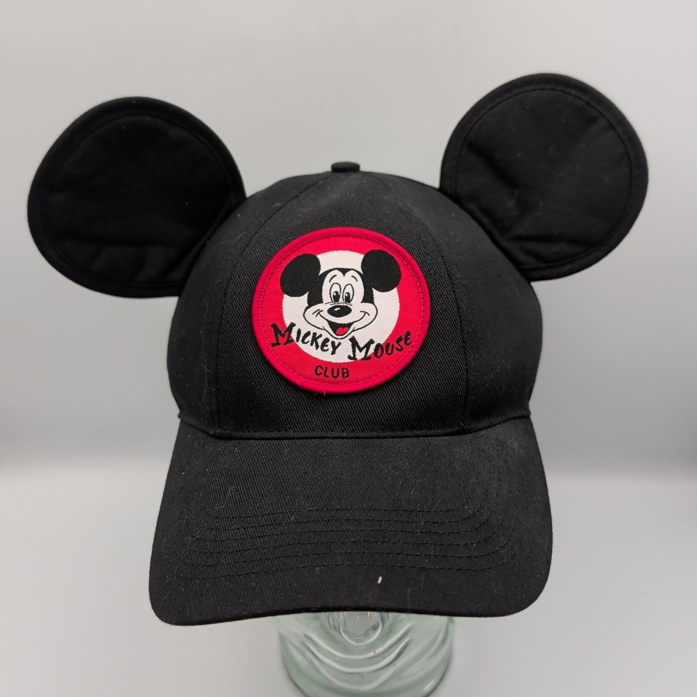 Disney Parks Mickey Mouse Club Ears Dad Hat Snapback Official Mouseketeer NWT
